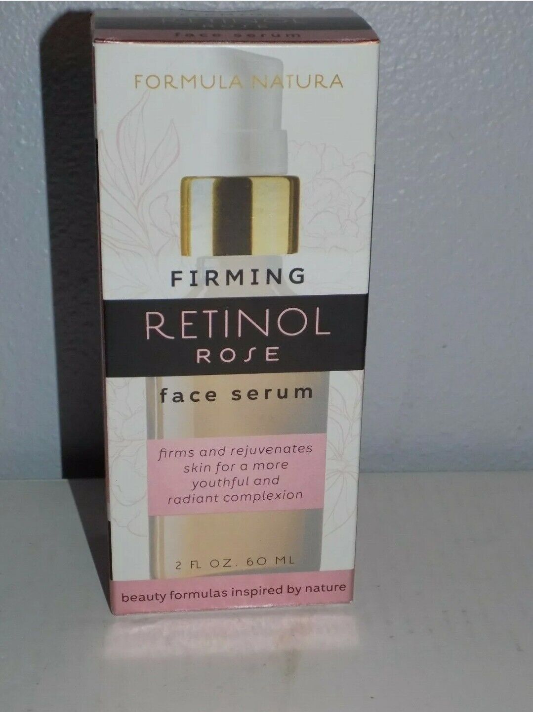 Formula Natura Firming Retinol Rose Face Serum 2 FL Oz