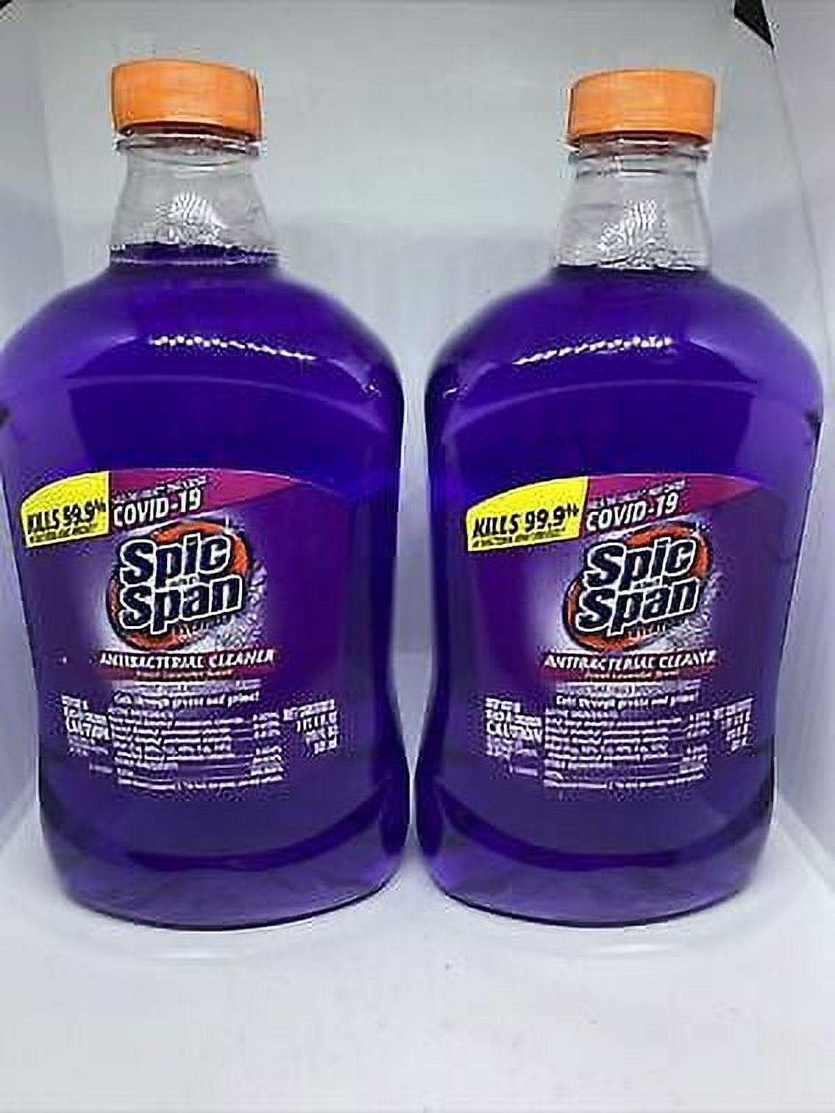 Spic and Span Fresh Lavender Scent Antibacterial Cleaner Refills , 20 oz. each (2 Pack)