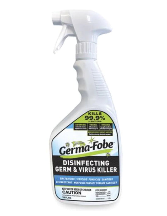 GermaFobe Disinfecting Germ and Virus Killer Bleach Surface Cleaner, 32 fl oz