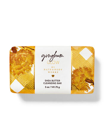 Bath & Body Works Gingham Glow Shea Butter Cleansing Bar 5 Oz,