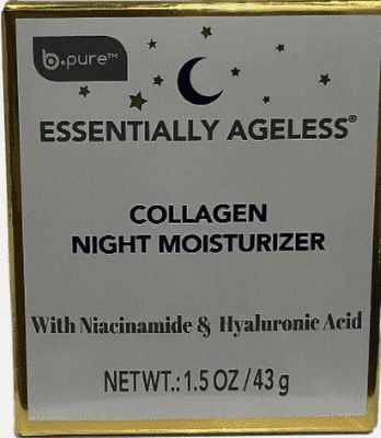 b.pure Essentially Ageless Collagen Night Moisturizer