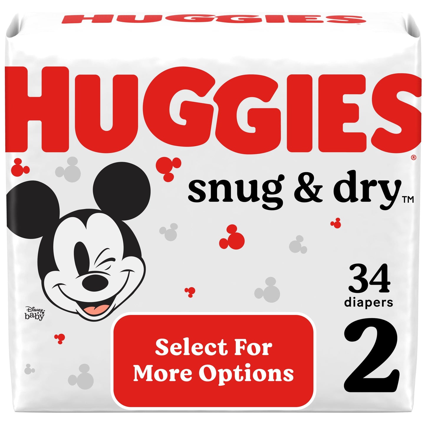 Huggies Snug & Dry Baby Diapers, Size 1, 256 Ct (Select for More Options)