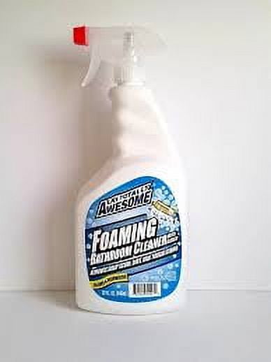 LA'S Totally Awesome Foaming Bathroom Cleaner with Bleach 32 Fl Oz 946 ML