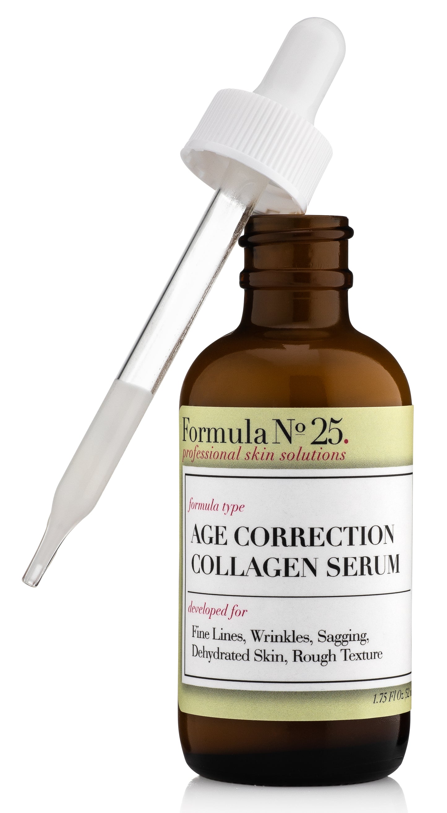 Formula 25 Age Correction Collagen Face Serum 1.75 Fl Oz (52mL)