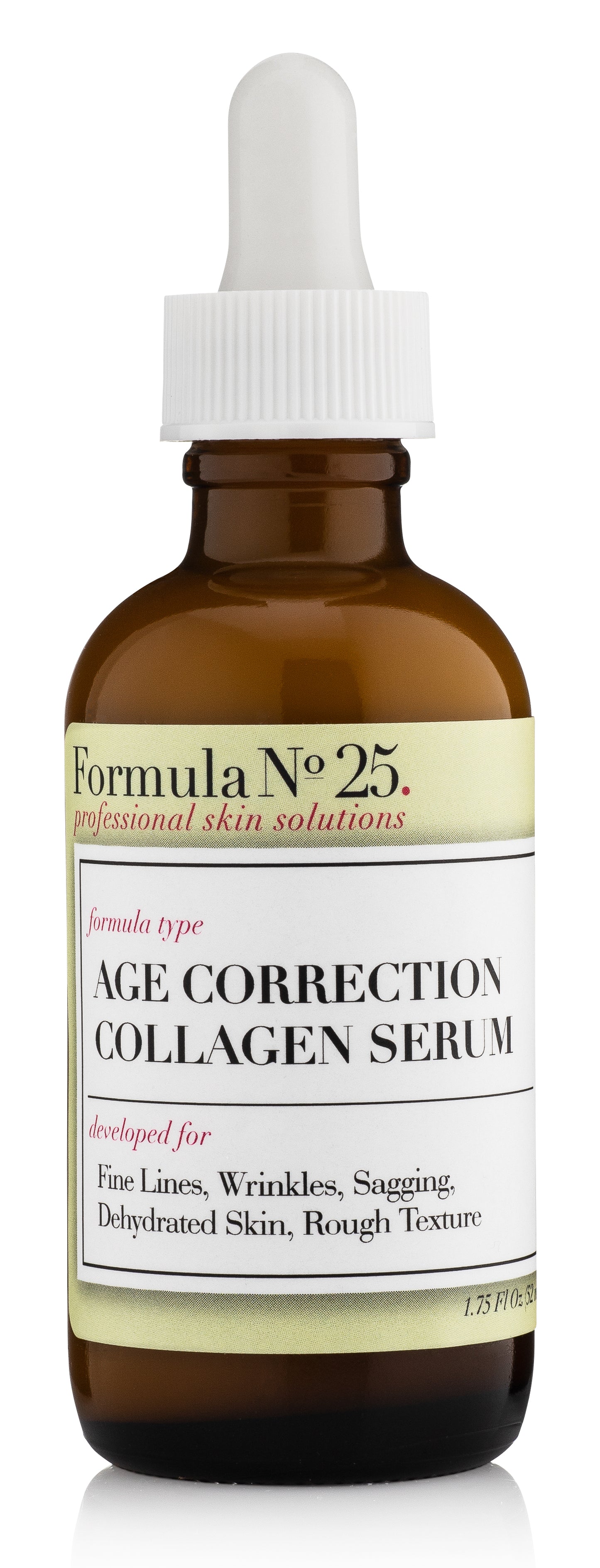 Formula 25 Age Correction Collagen Face Serum 1.75 Fl Oz (52mL)