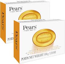 Pears Transparent Soap Gentle Care Mild Sensitive Skin Pear Cleanser 3 Pack 3.53oz 100g