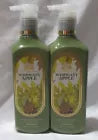 2 Pack Bath & Body Works Mahogany Apple Cleansing Gel Hand Soap 8 fl oz