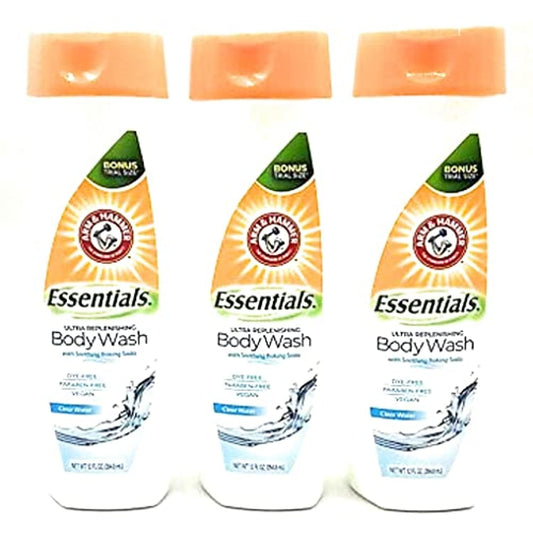 Arm & Hammer Clear Water Ultra Moisturizing Body Wash, Pack Of 3S