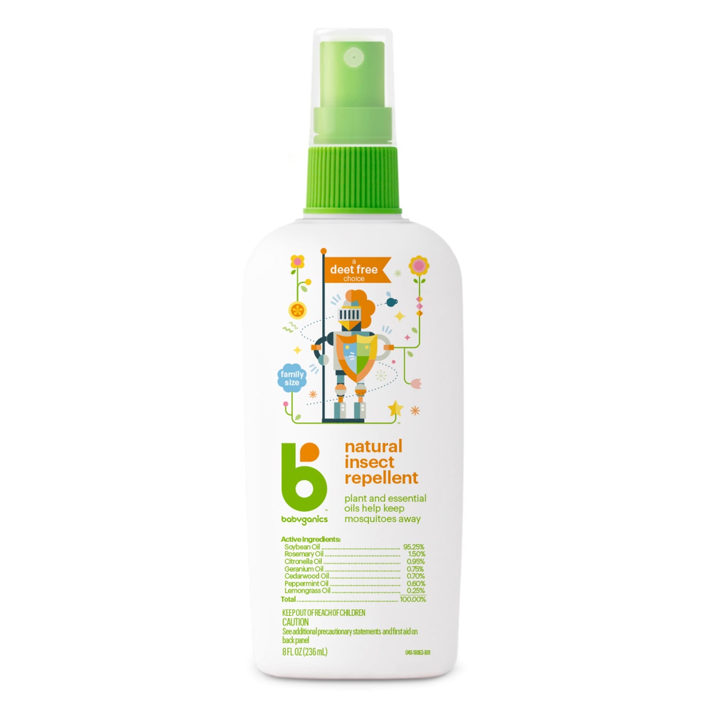 Babyganics Bug Spray, 8oz