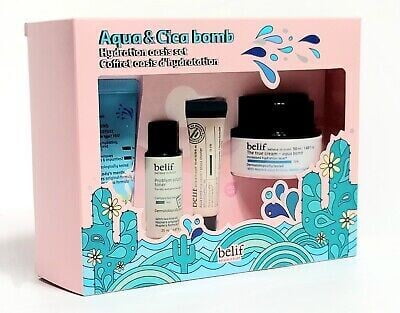 Belif Aqua & Cica Bomb Hydration Oasis Set