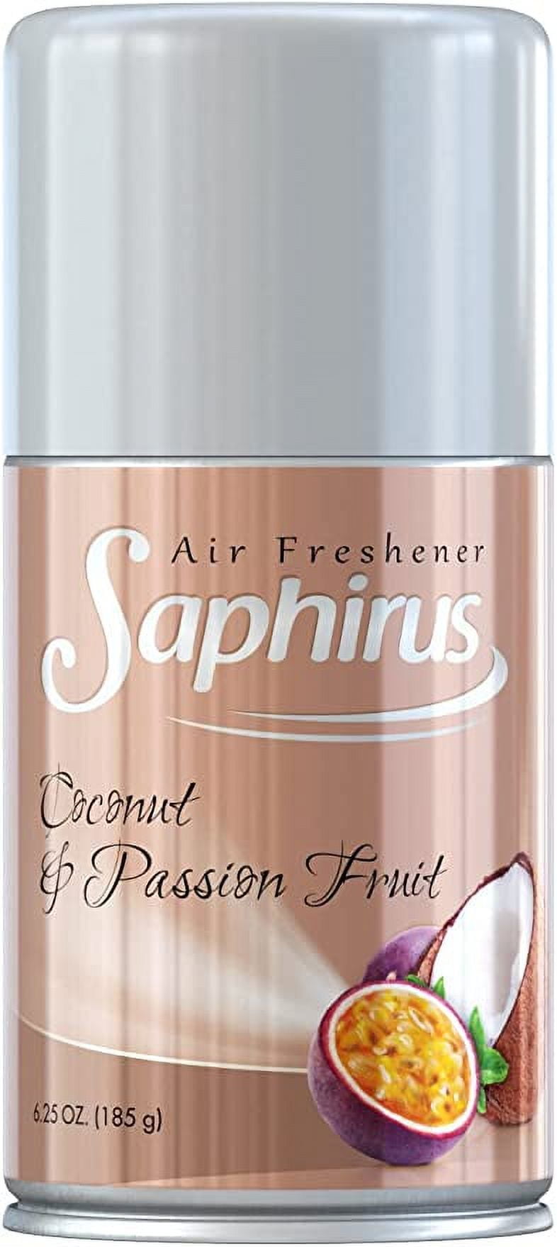 Saphirus Air Freshener Aerosol, a great and magic fragrance for home, office, car, bathroom, and any room, Odor Eliminator, Fresh Linen, 6.25 FL.OZ