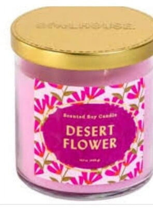 2 Opalhouse Desert Flower Scented Soy Candle 2 WICK 15OZ EACH