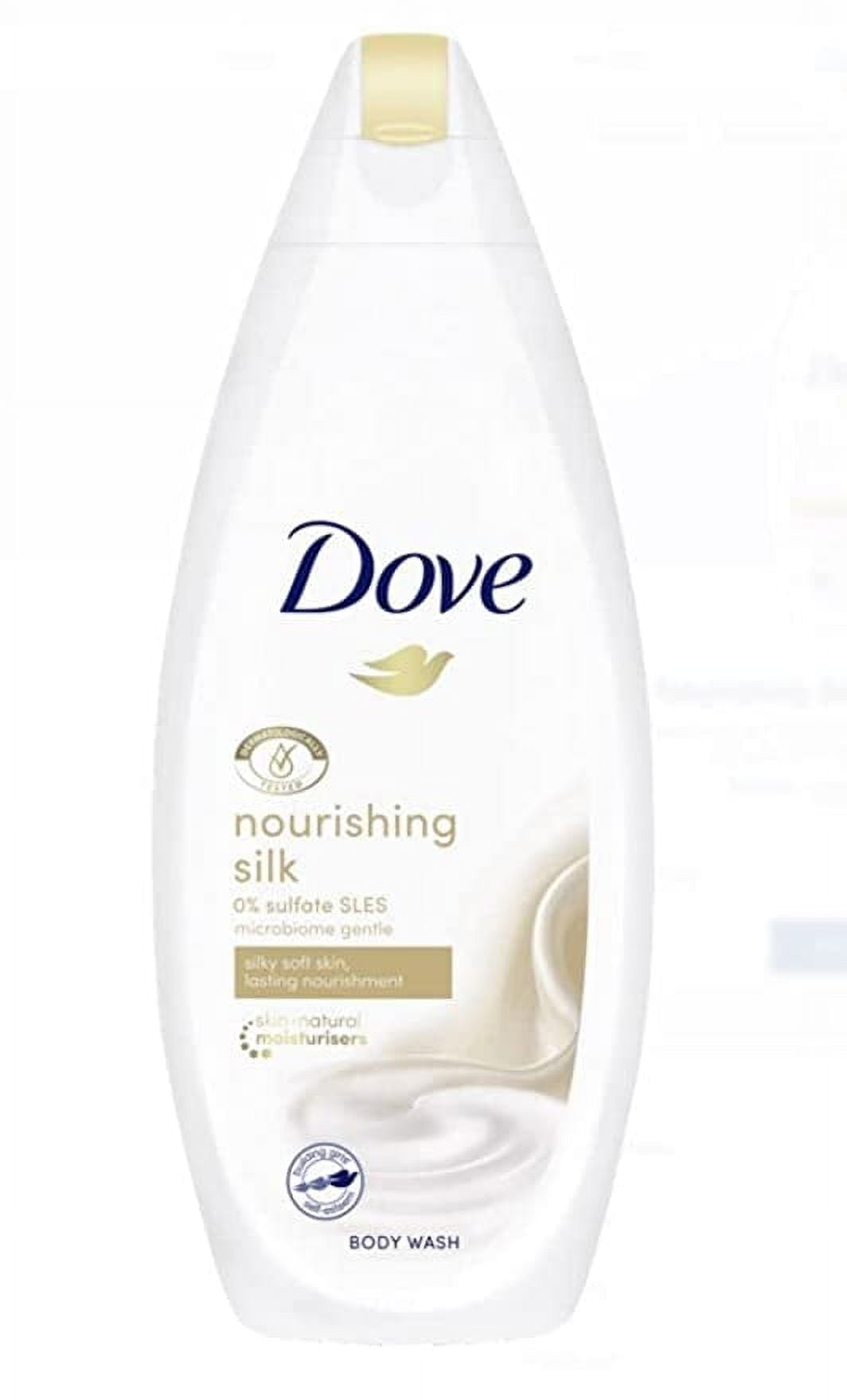 Dove Nourishing Silk, Body Wash, 16.9 Ounce / 500 Ml, 1Pcs