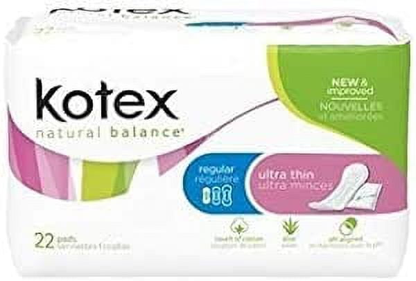 U by Kotex Feminine Pad Ultra Thin 03904 22 per Bag