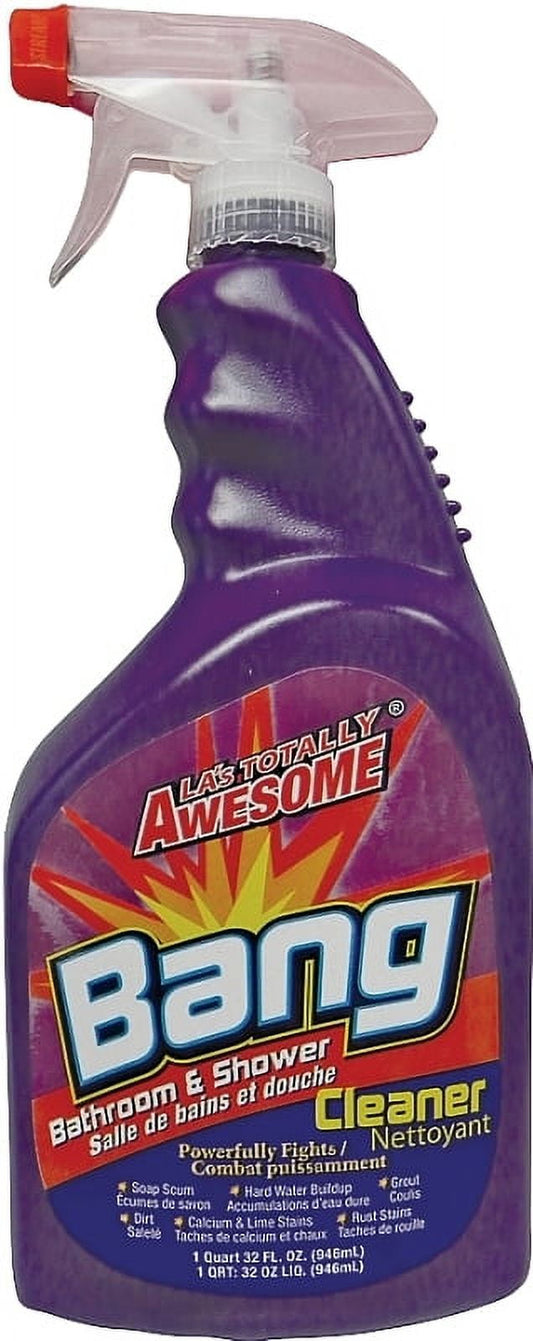 LA's Totally Awesome Bang Bathroom Shower Cleaner One 32 fl oz Bottle